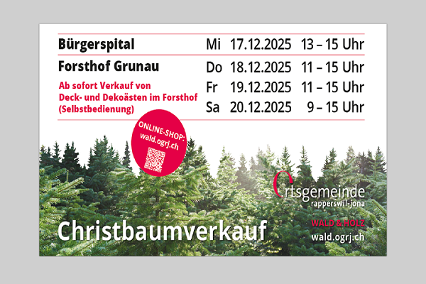 Aktuell Christbaumverkauf